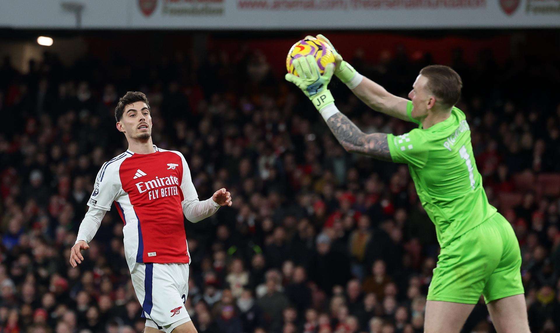 Premier League: Jordan Pickford salva a Everton en su visita al Arsenal