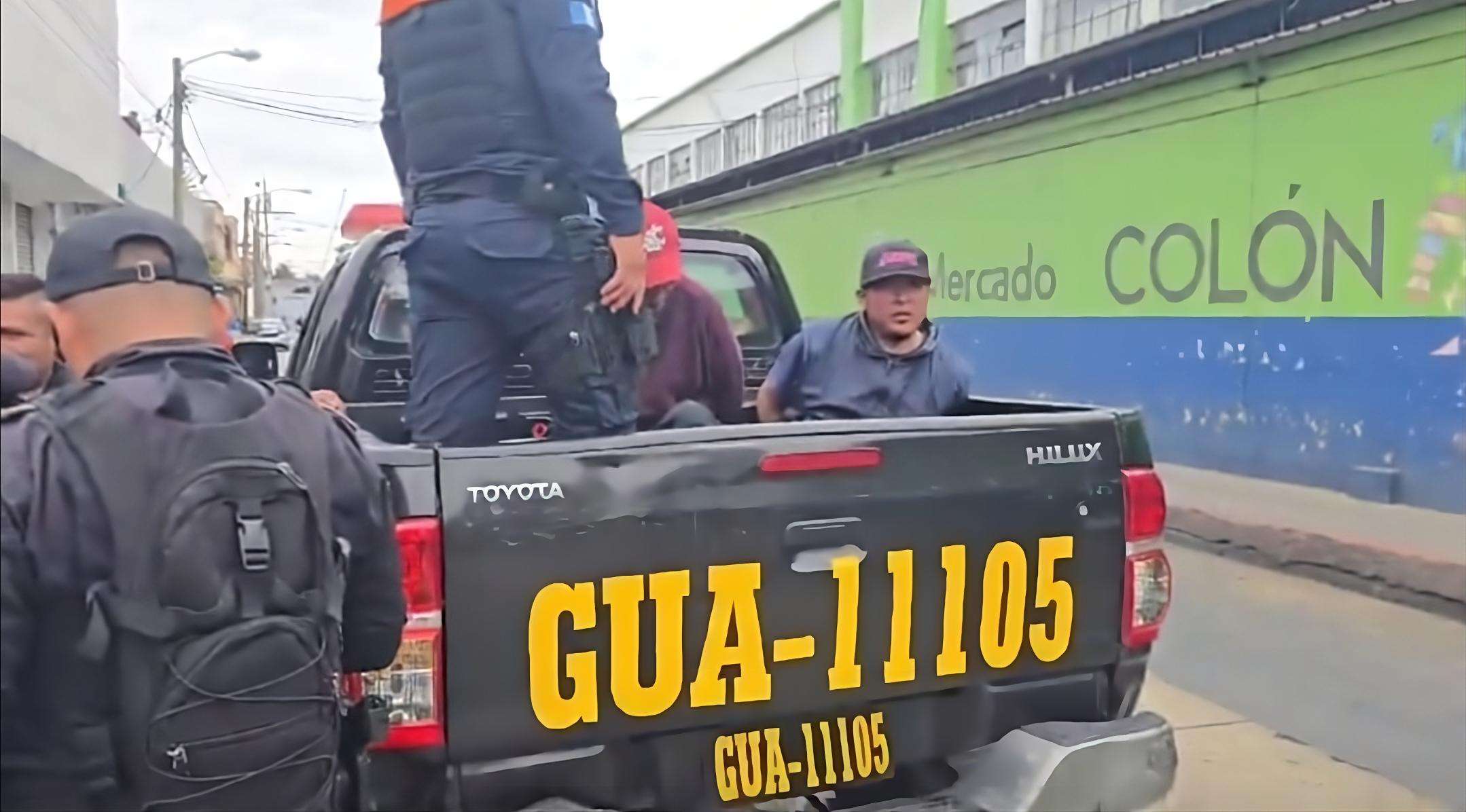 Detenidos los responsables de asesinar a un hombre en zona 1