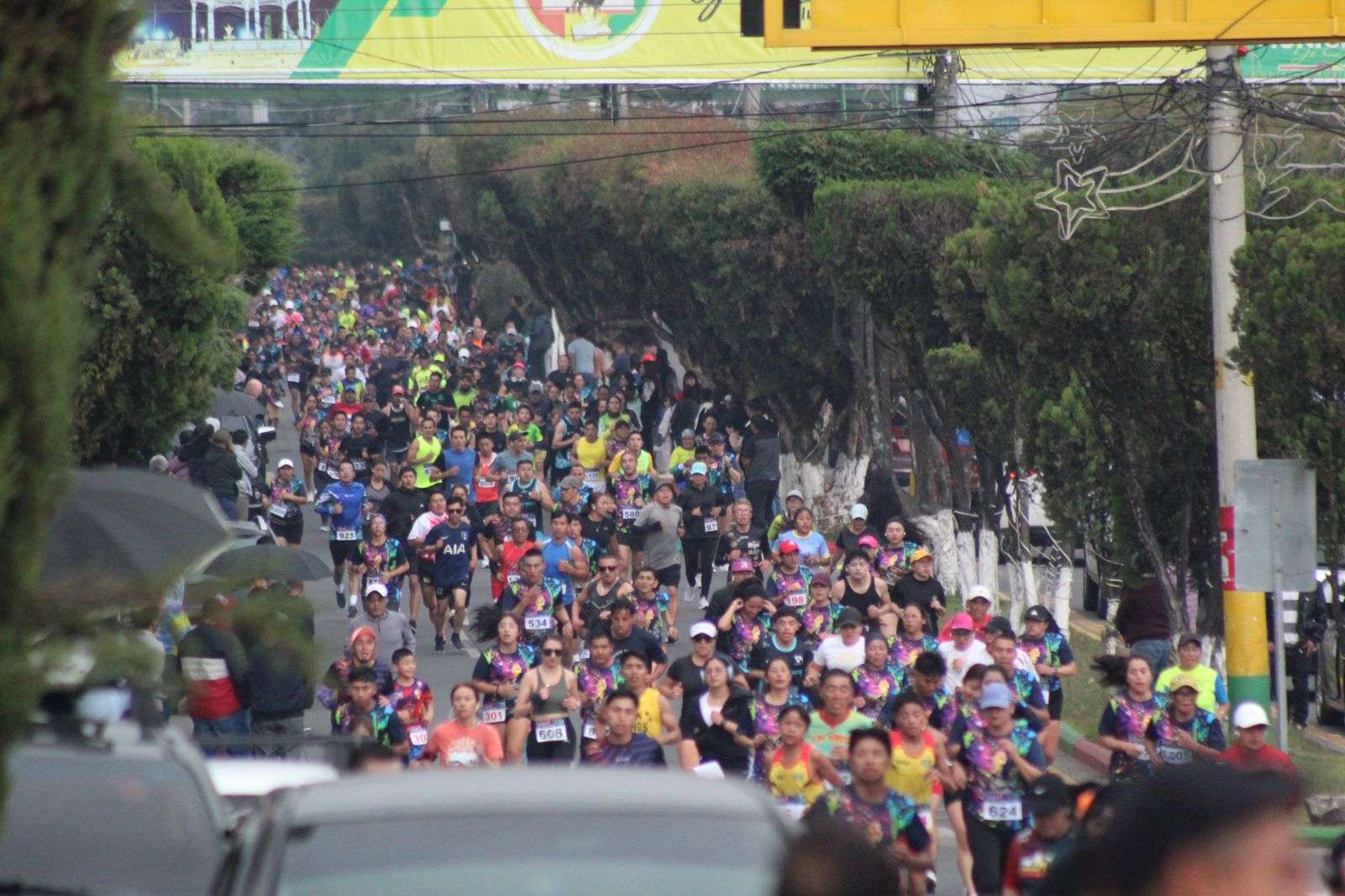 EN FOTOS | Guatemaltecos despidieron el 2024 en la tradicional Carrera San Silvestre