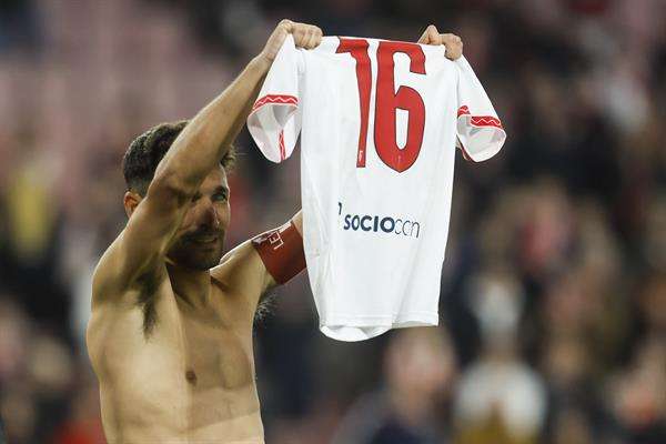 Navas, un hombre récord que se prepara para el homenaje en el Sánchez-Pizjuán