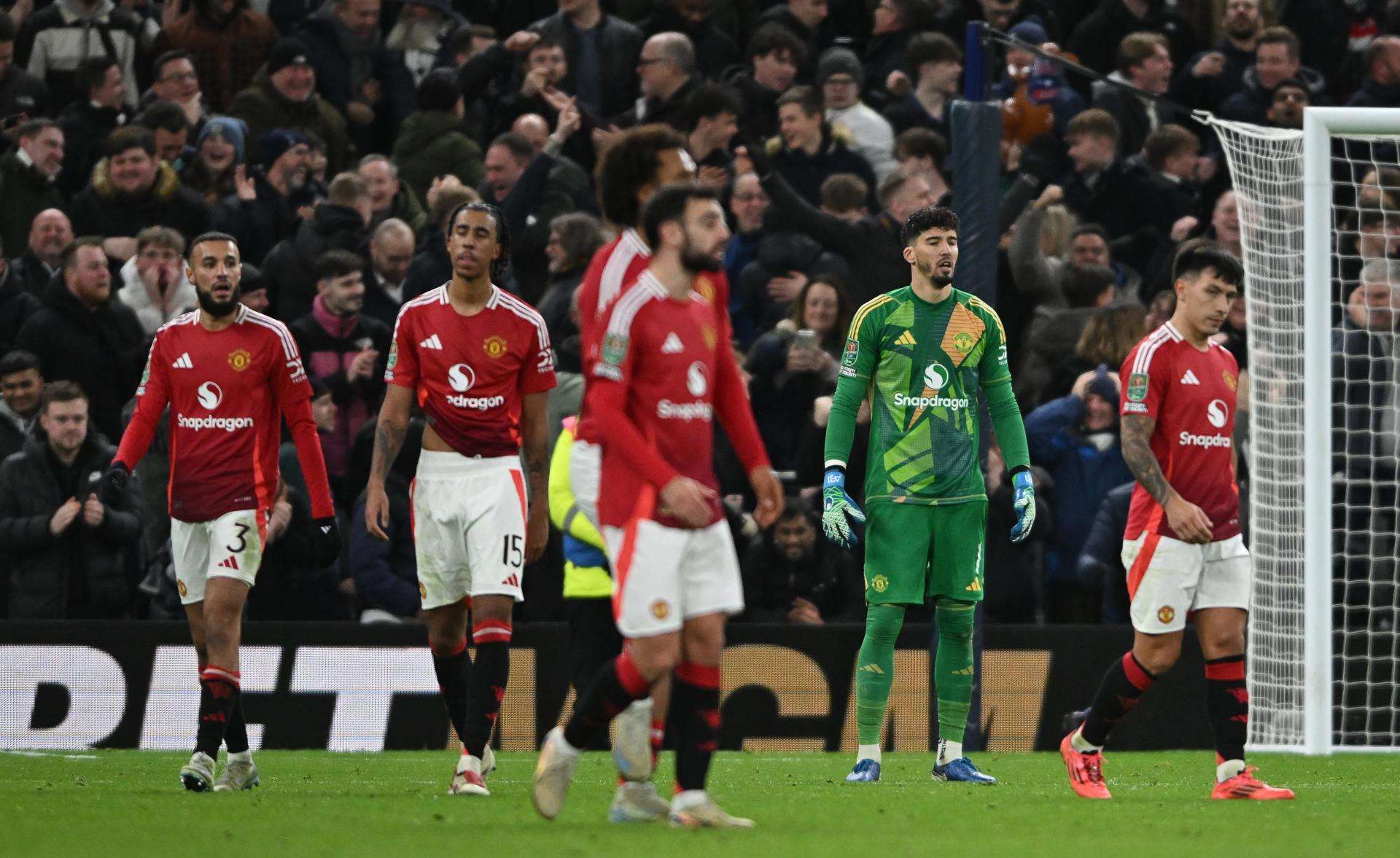 El Tottenham evita otra remontada épica del Manchester United