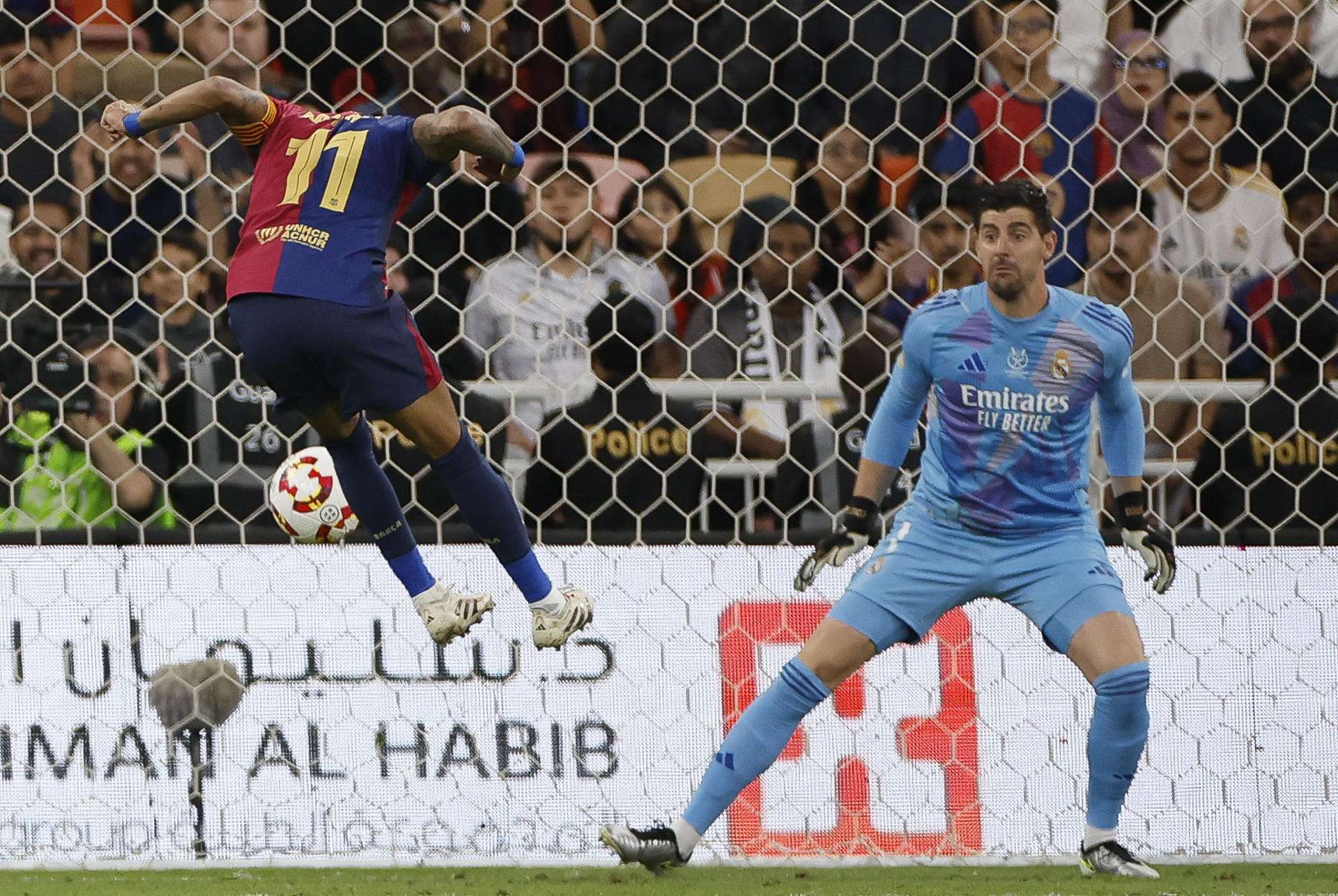 Courtois: «Sabemos que en los partidos grandes tenemos que dar un paso»