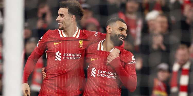 Liverpool se mantiene invicto en la Champions League y sigue dominando Europa