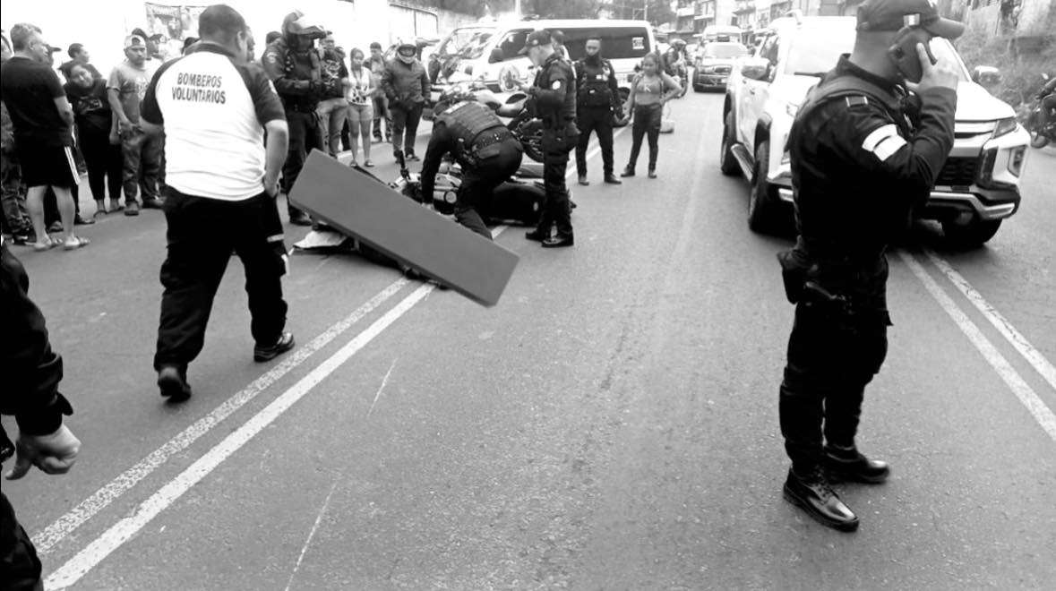 Asesinan a motorista en ruta a Villa Hermosa; caos impacta en la Petapa