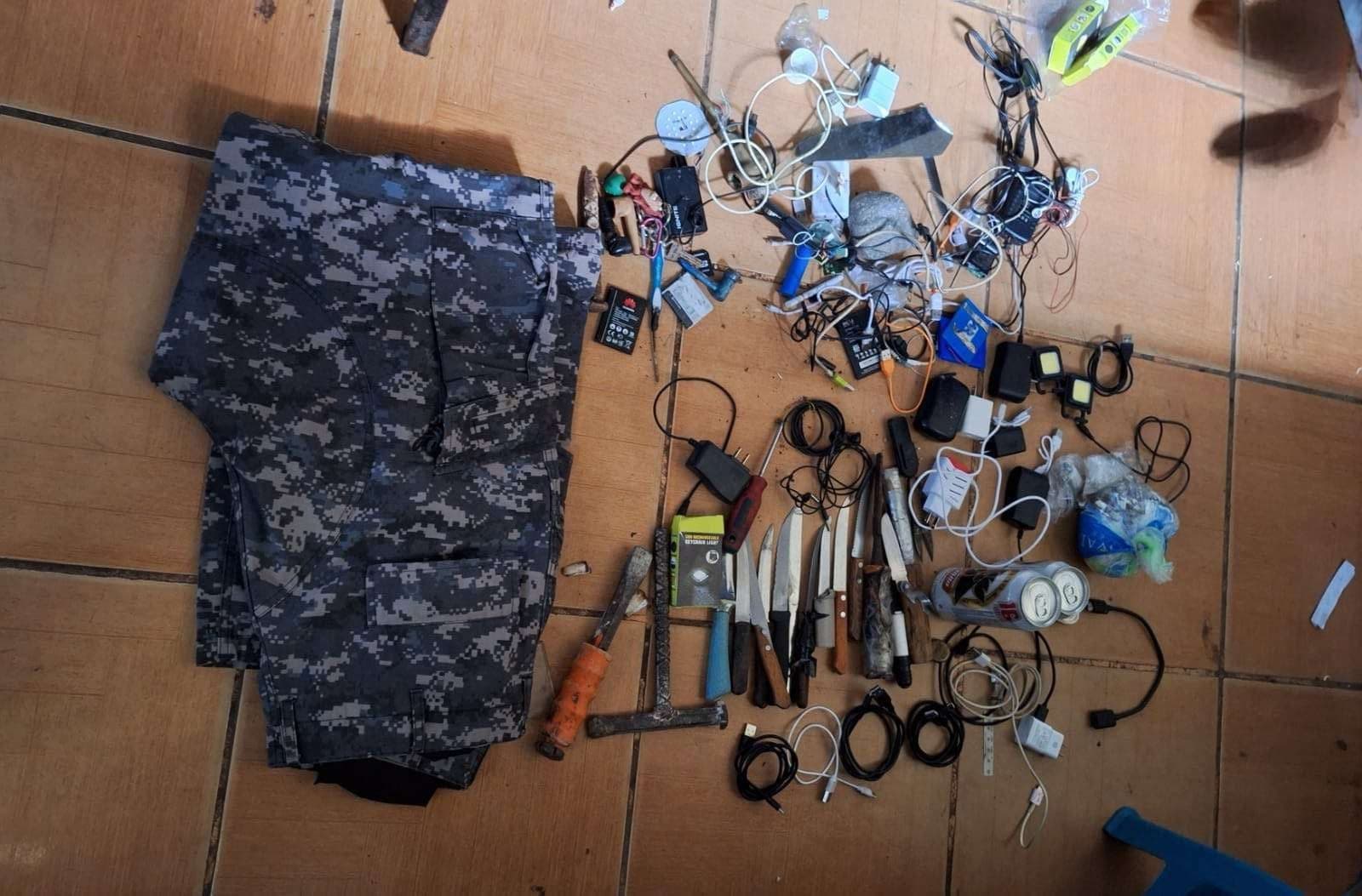 Esto fue lo que se encontró en la cárcel de El Boquerón