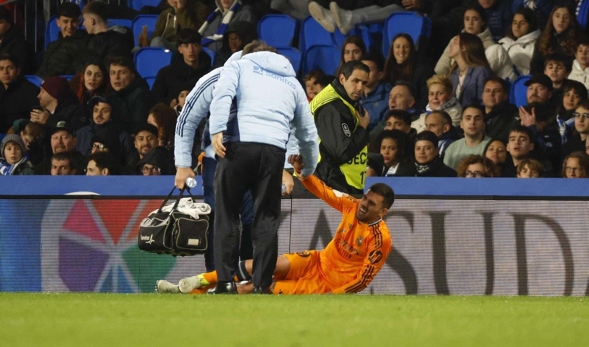 Dani Ceballos, de baja cerca de dos meses por una lesión muscular