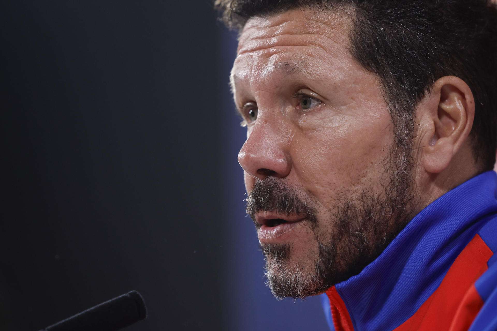 Simeone: «No pienso en cómo va a salir el árbitro, sino en cómo salimos nosotros»
