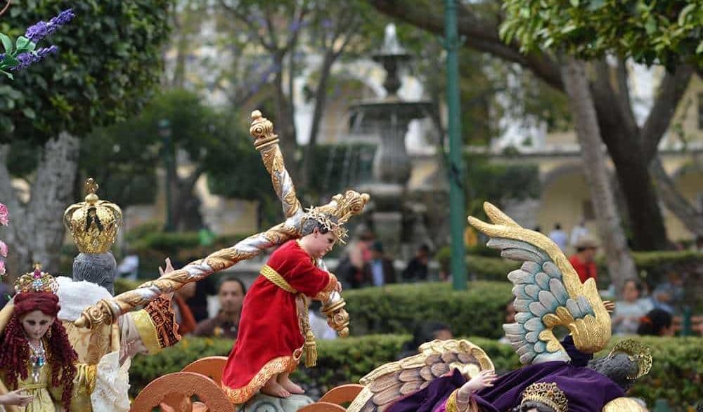 Este 5 de abril, Jesús Niño lleva la esperanza a las calles de Antigua