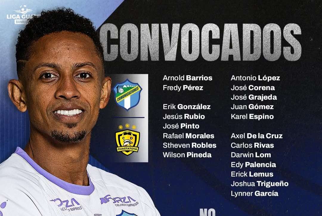 Corena, al banquillo en el juego Comunicaciones vs Guastatoya