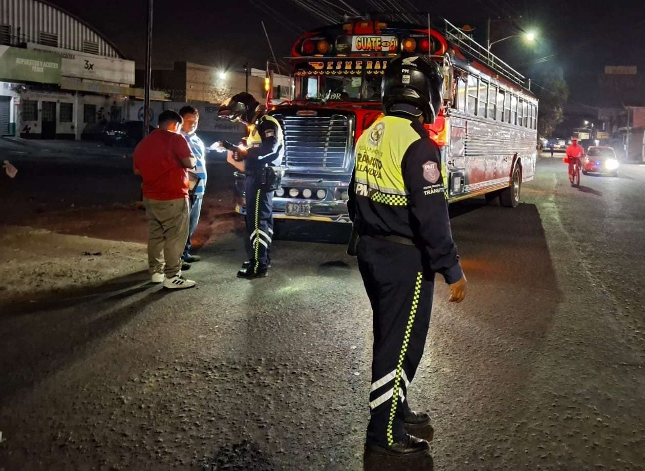 Buses extraurbanos son sancionados por circular en rutas prohibidas