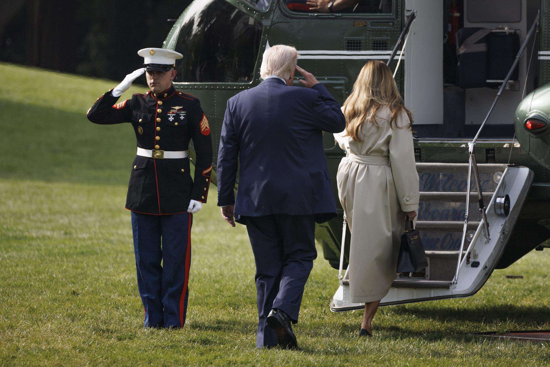 Trump viaja al funeral del papa y afirma que se verá con "muchos líderes" extranjeros