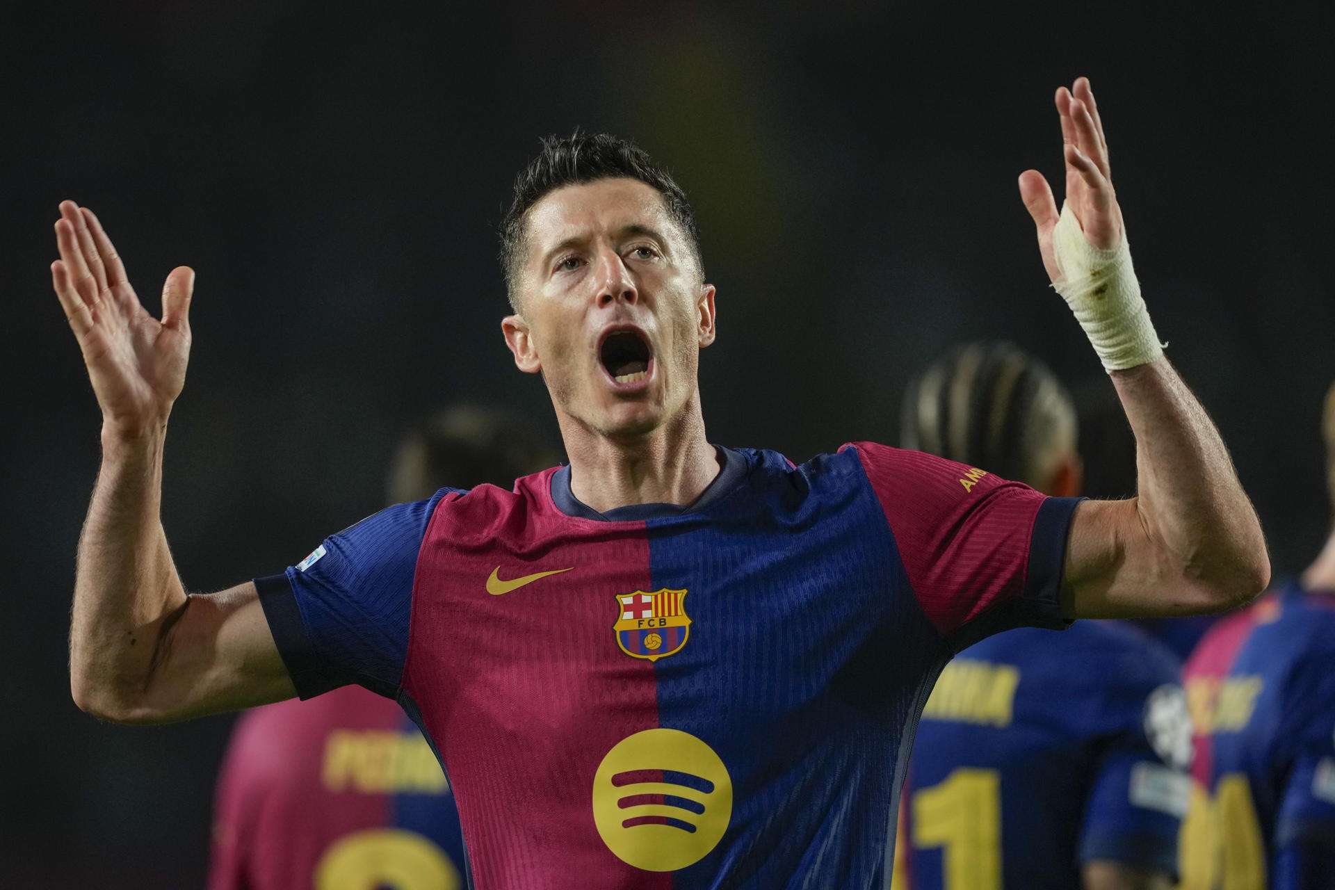 Lewandowski: «Es un paso en los cuartos, pero queremos dar dos o tres pasos más»