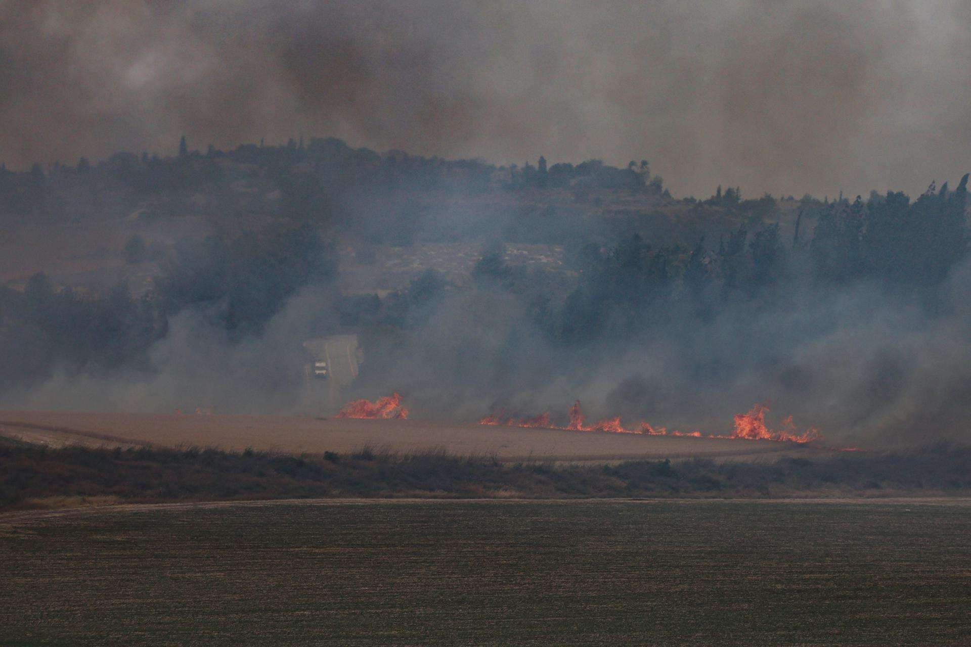Una ola de incendios junto a Jerusalén oscurece el Día de la Independencia israelí