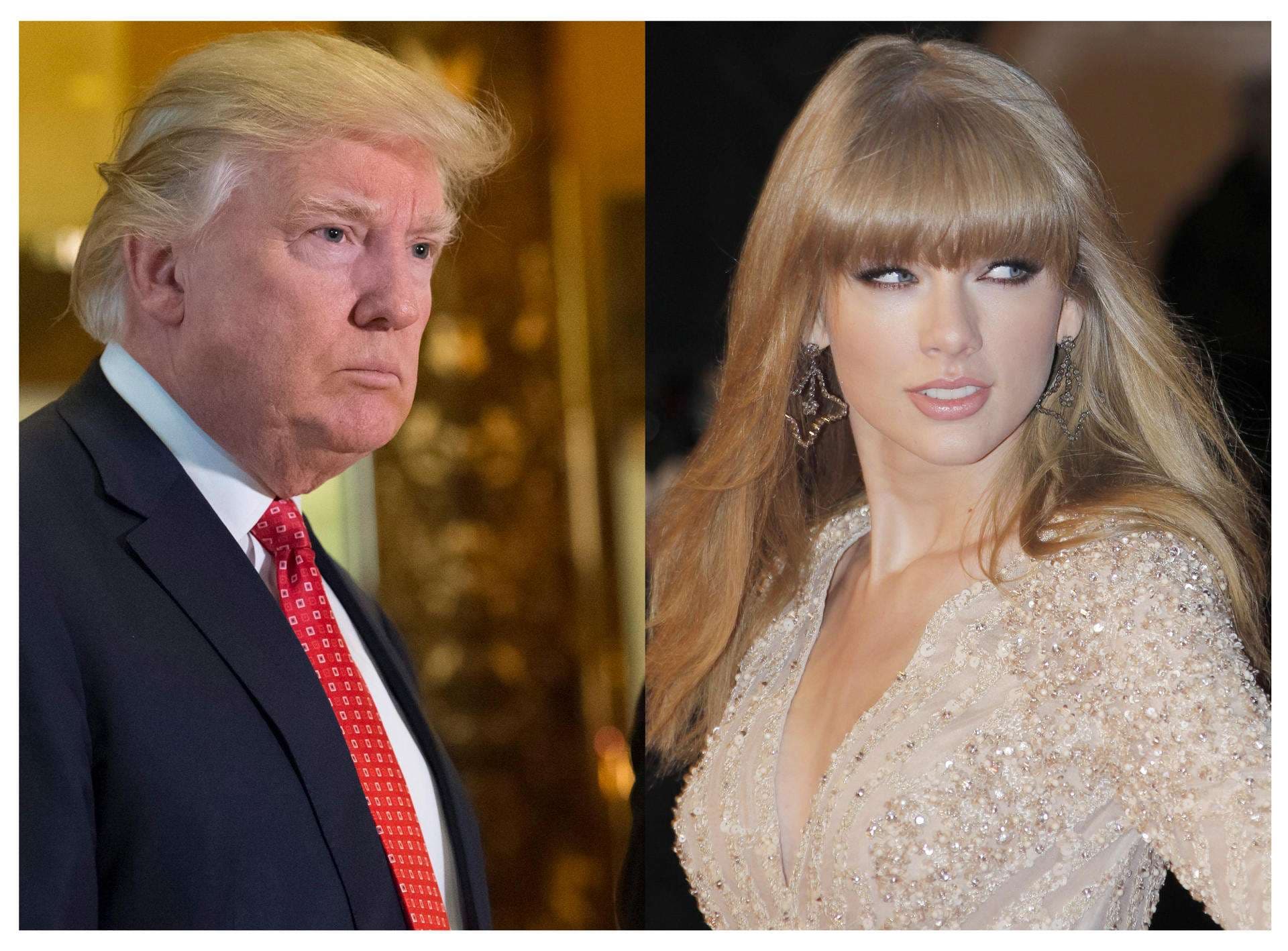 Trump dice que Taylor Swift "ya no es popular" desde que anunció en redes que la odiaba