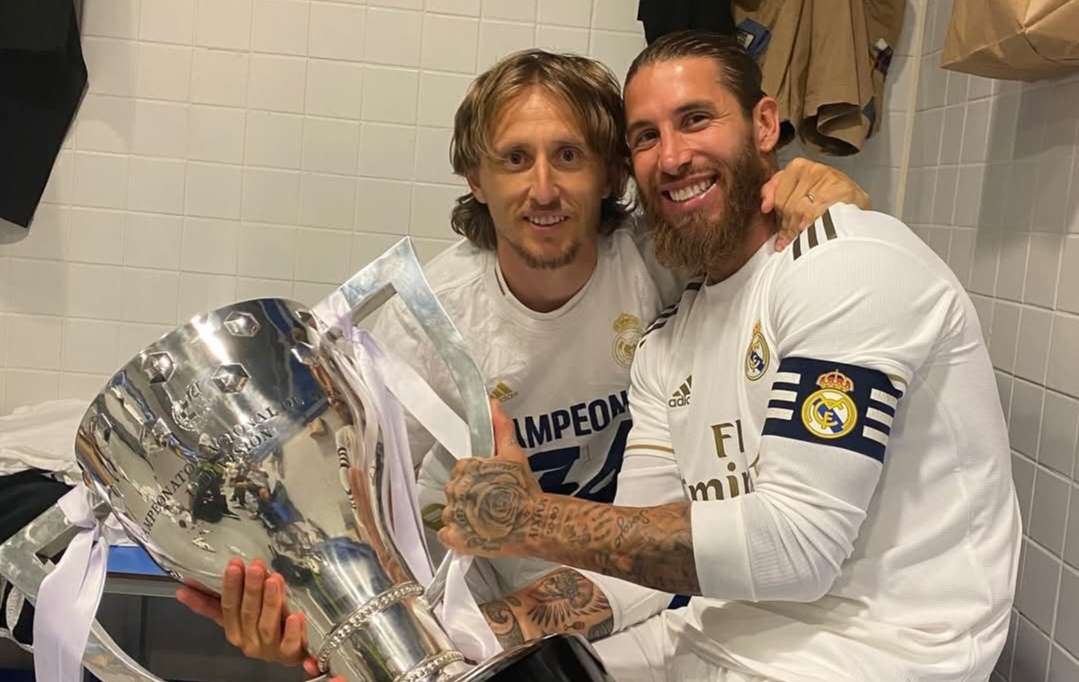EN IMÁGENES | Sergio Ramos se despide de Luka Modric con un emotivo mensaje y recuerdos imborrables