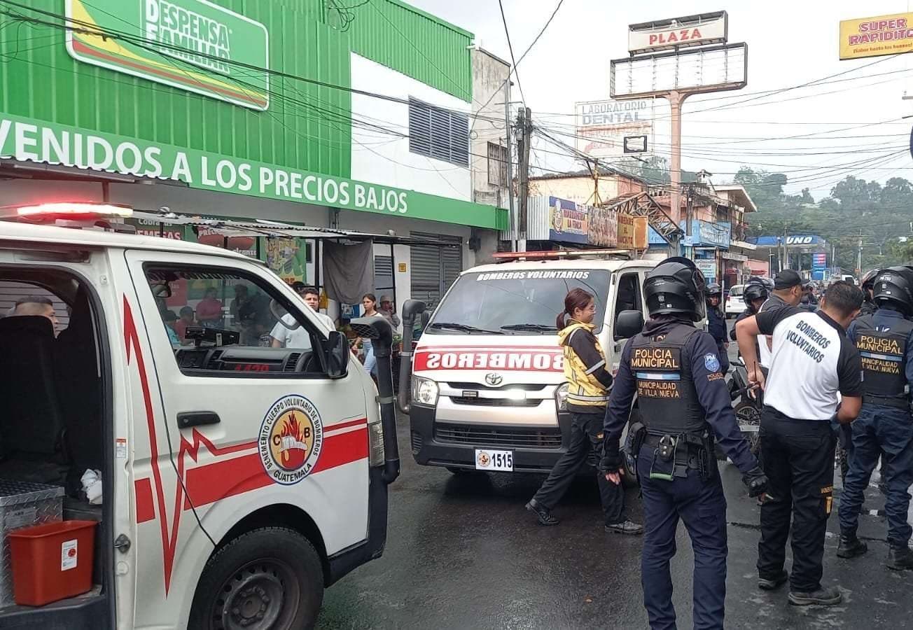 Tránsito lento y cierre en zona 1 de Villa Nueva ¡Esto es lo que se sabe!