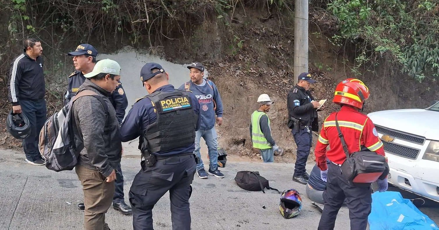 EN FOTOS | ¡Hombre muere en la vía pública en zona 16! Esto es lo que se sabe
