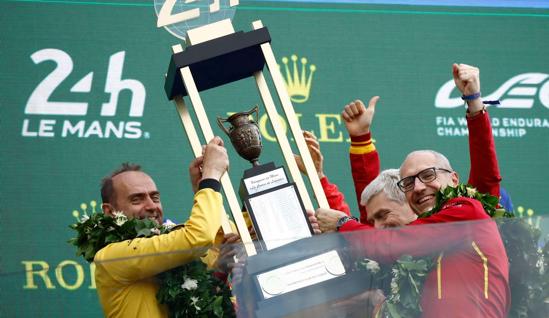 El Ferrari 83 gana en Le Mans y extiende el dominio de la escudería italiana