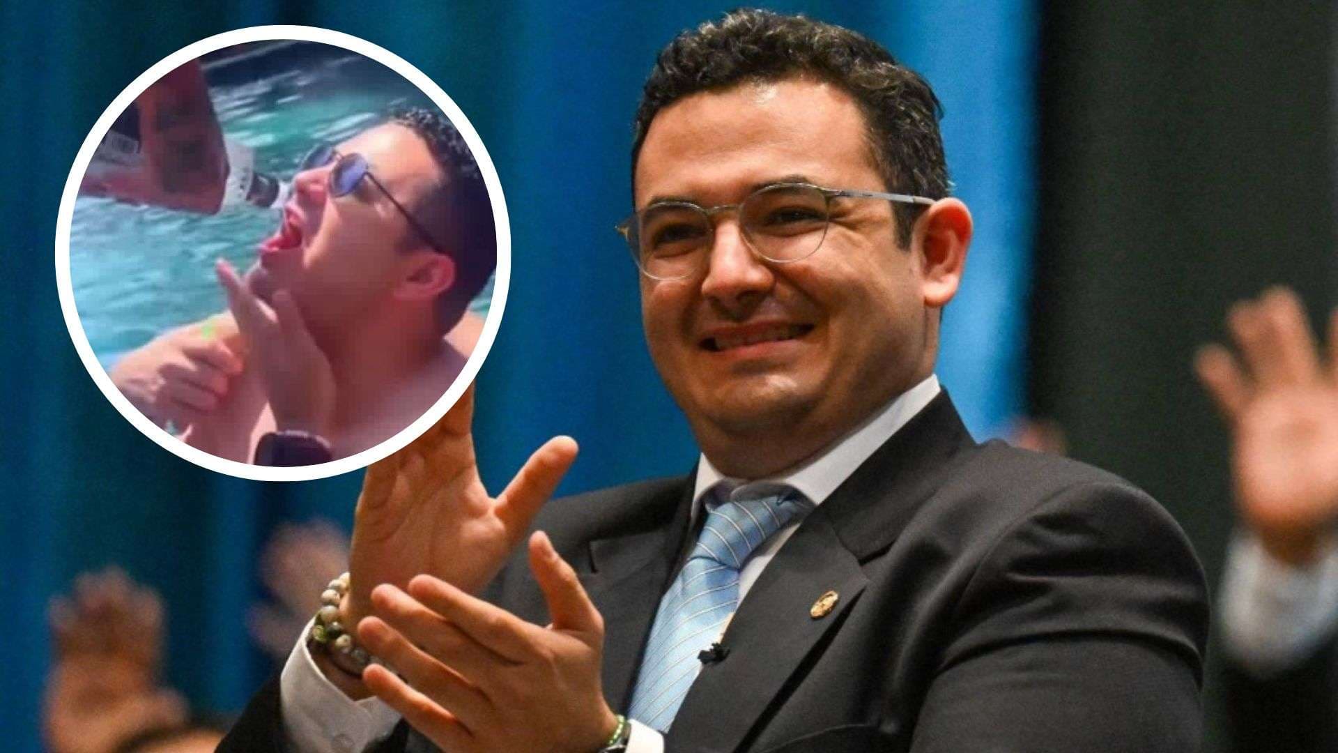 Samuel Pérez responde a video viral en piscina “Hay un seguimiento permanente en contra mía”