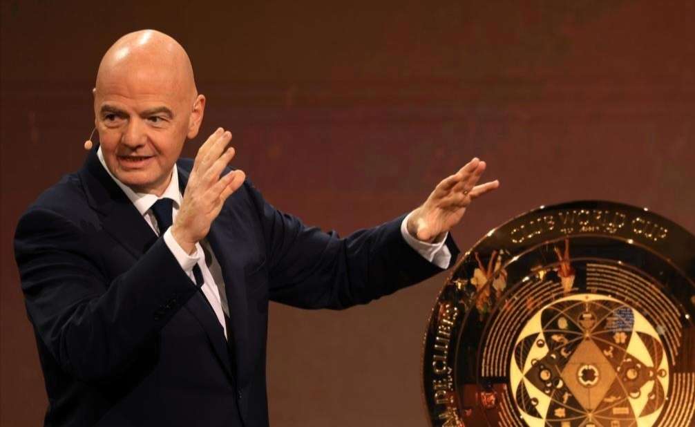 Gianni Infantino, trofeo mundial de Clubes 2025.