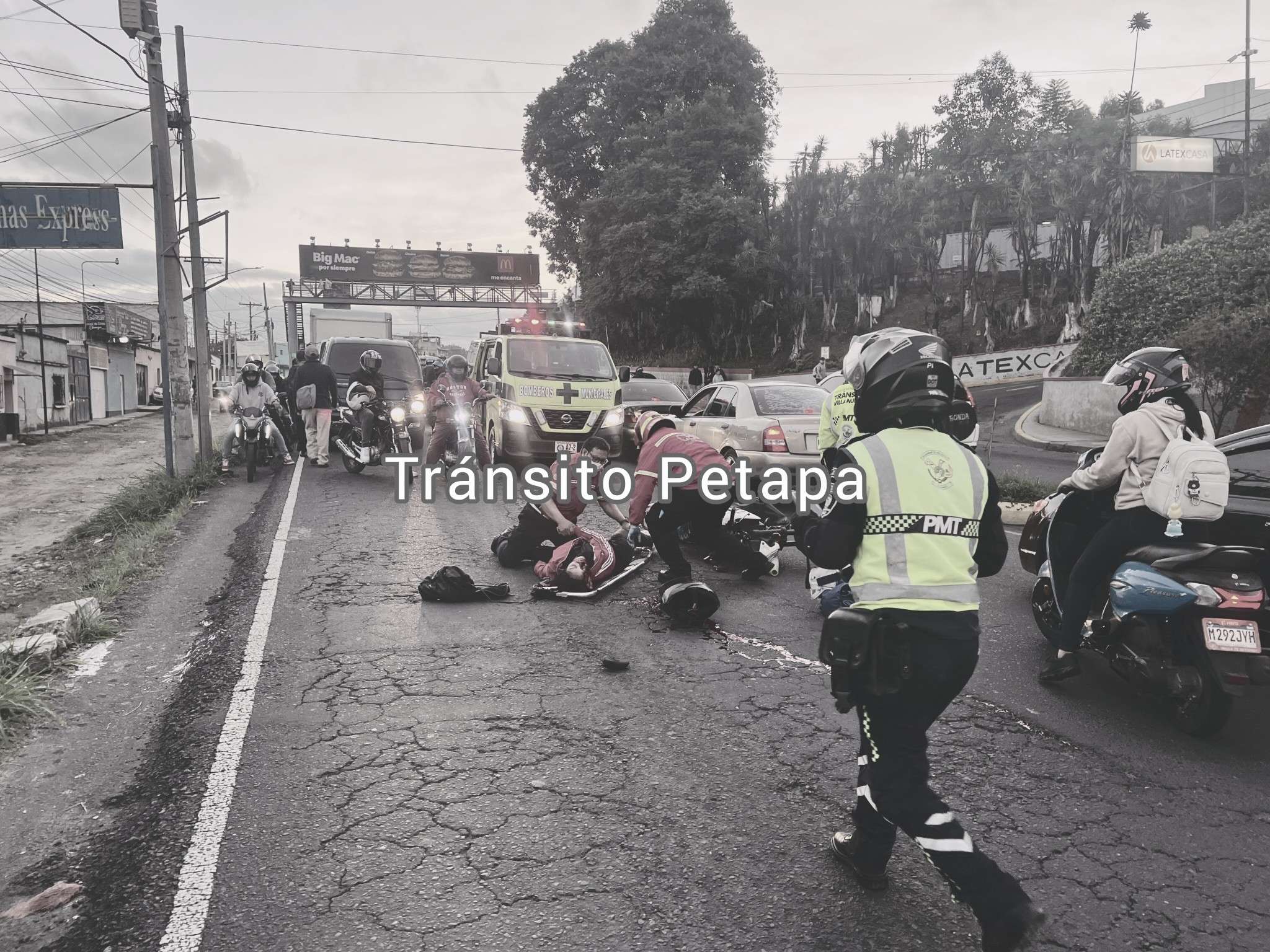 Esto necesitas saber sobre el accidente de tránsito en San Miguel Petapa