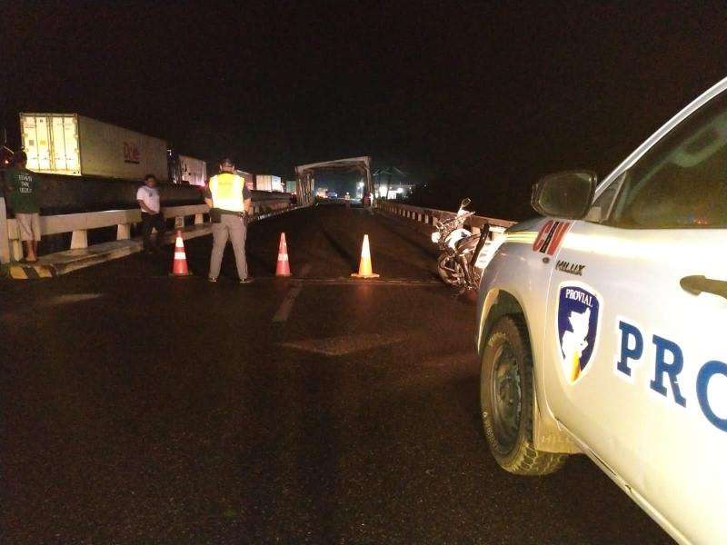 Emergencia en Puente Mocá obliga a cierre parcial de la ruta CA-2 Occidente