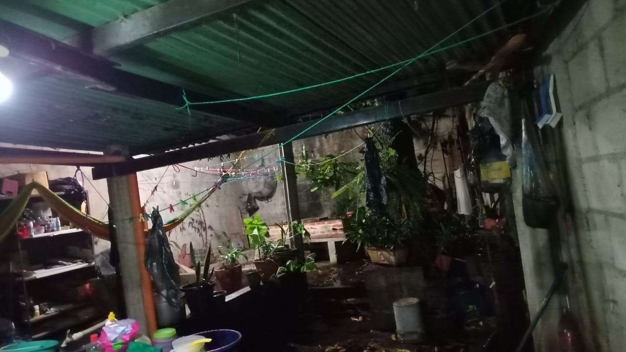 ¿Qué hacer ante los fuertes vientos? Esto pasó en el casco urbano de Ipala