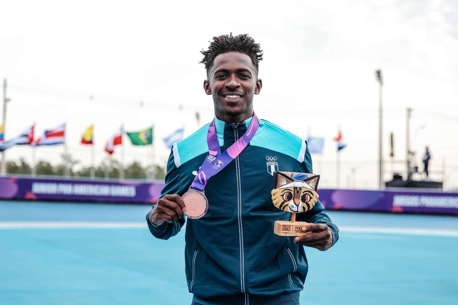 ¡Bronce para Guatemala! Faberson Bonilla, de Izabal, logra hazaña en Juegos Panamericanos Junior Asunción 2025