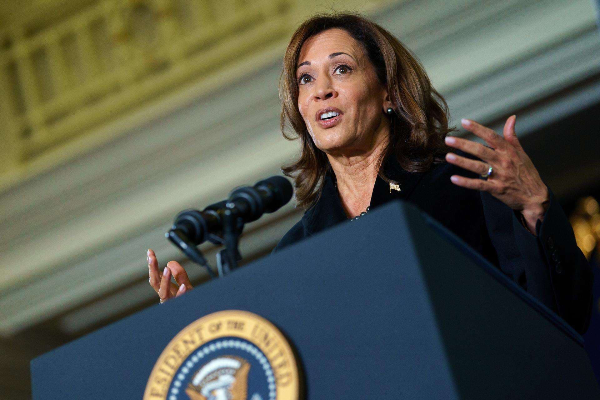 Trump revoca la escolta del Servicio Secreto a Kamala Harris que le extendió Biden