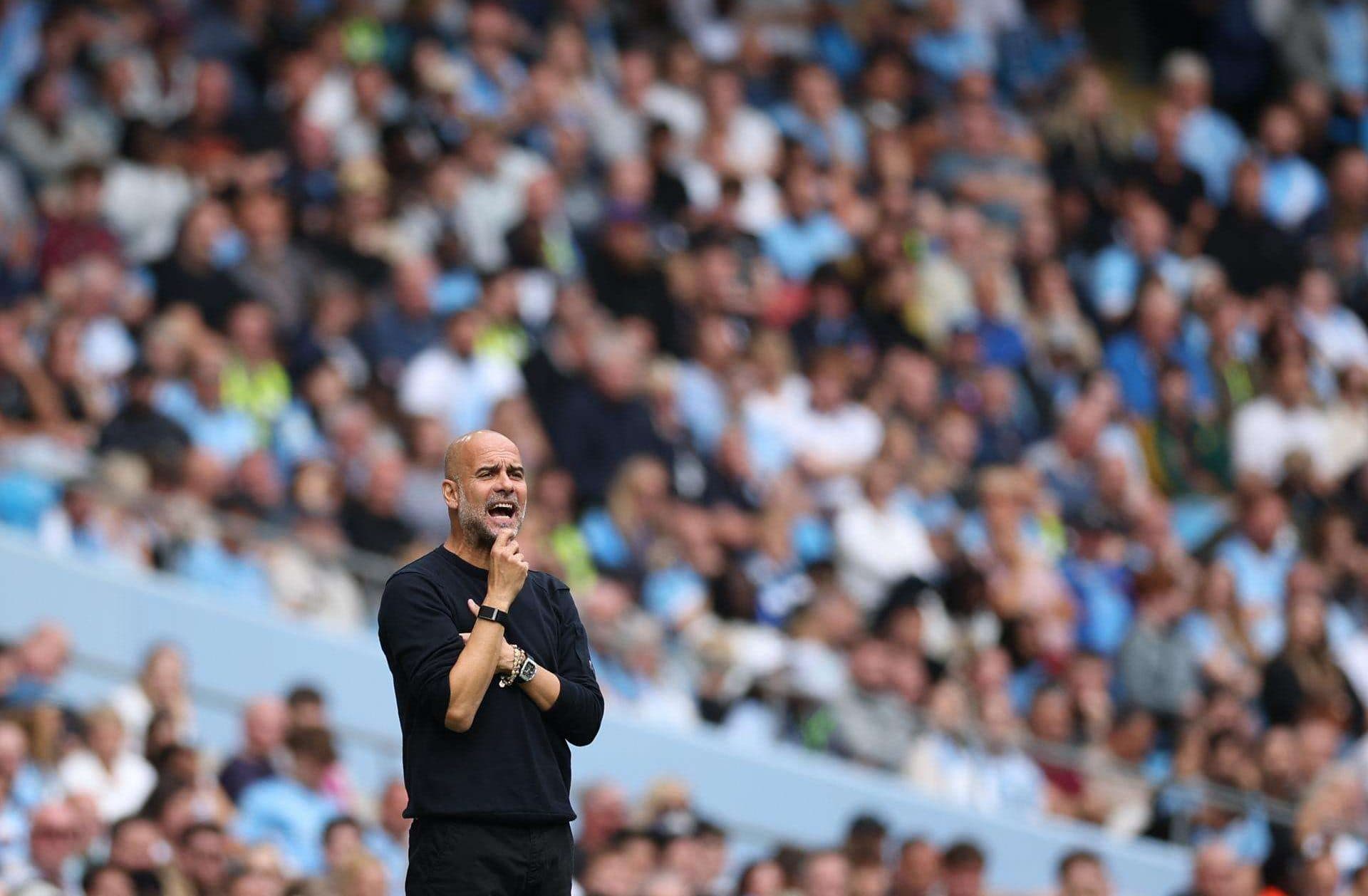 El técnico del Manchester City Pep Guardiola. EFE/EPA/ADAM VAUGHAN