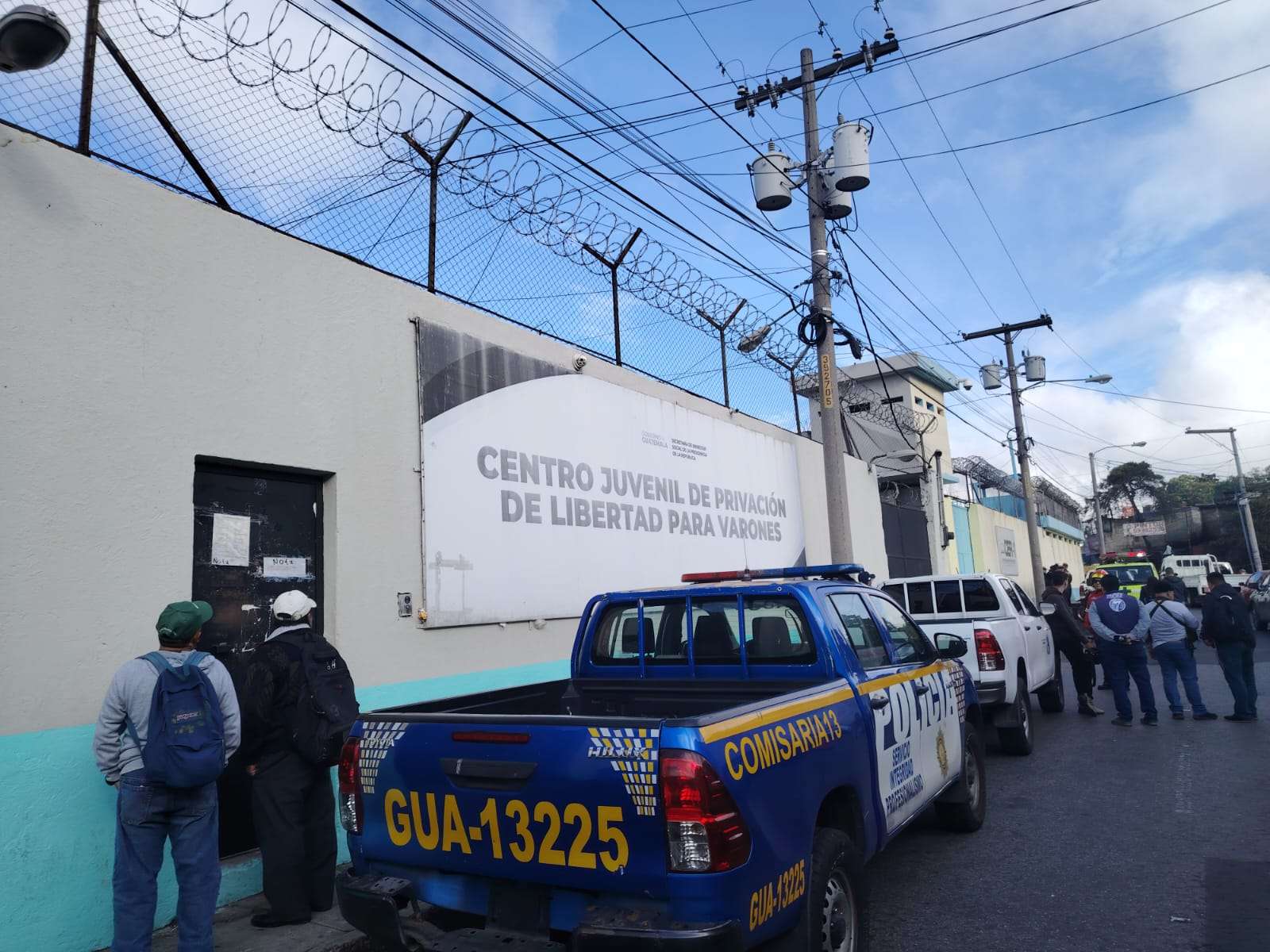 motín en gaviotas zona 13