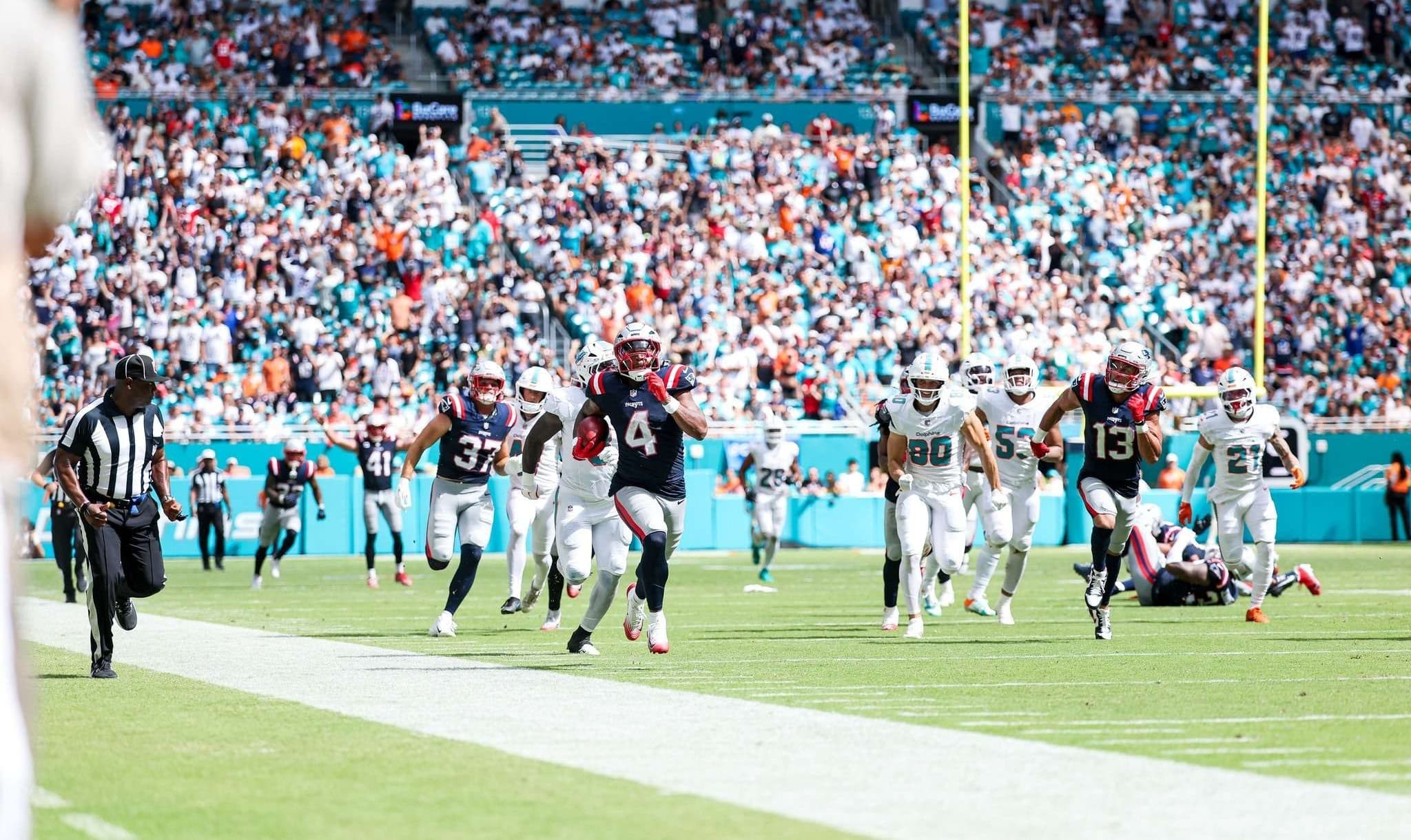 Fin a la maldición: Patriots rompen el invicto de Tua Tagovailoa