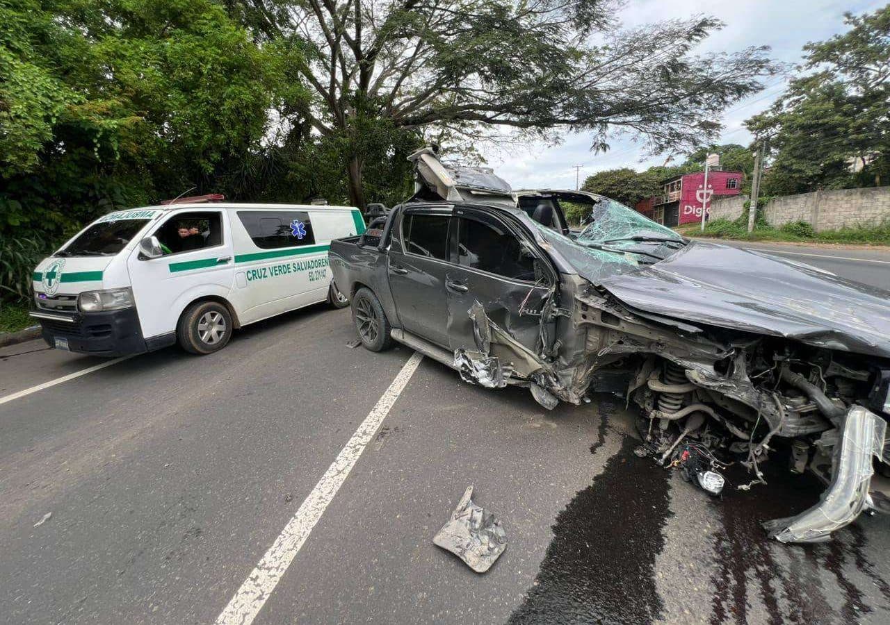 accidente aficionados el salvador