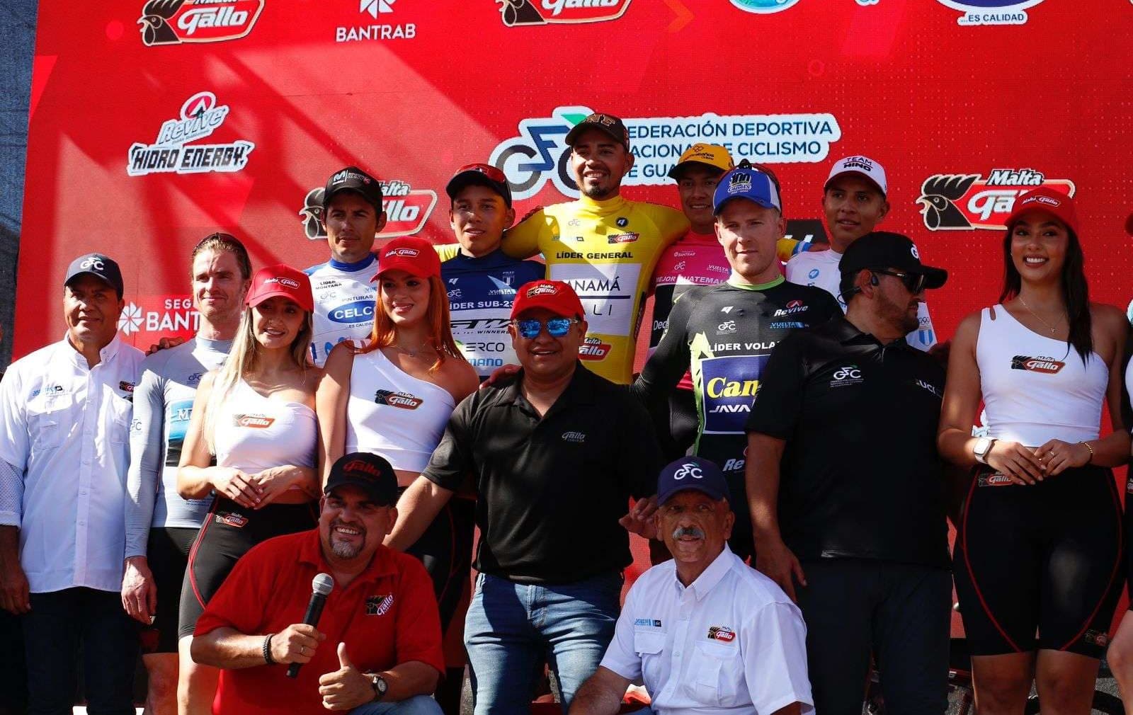 Top 20 de la primera etapa de la Vuelta Ciclística a Guatemala 2025
