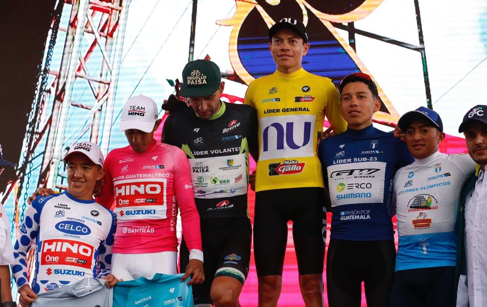 lideres de la vuelta