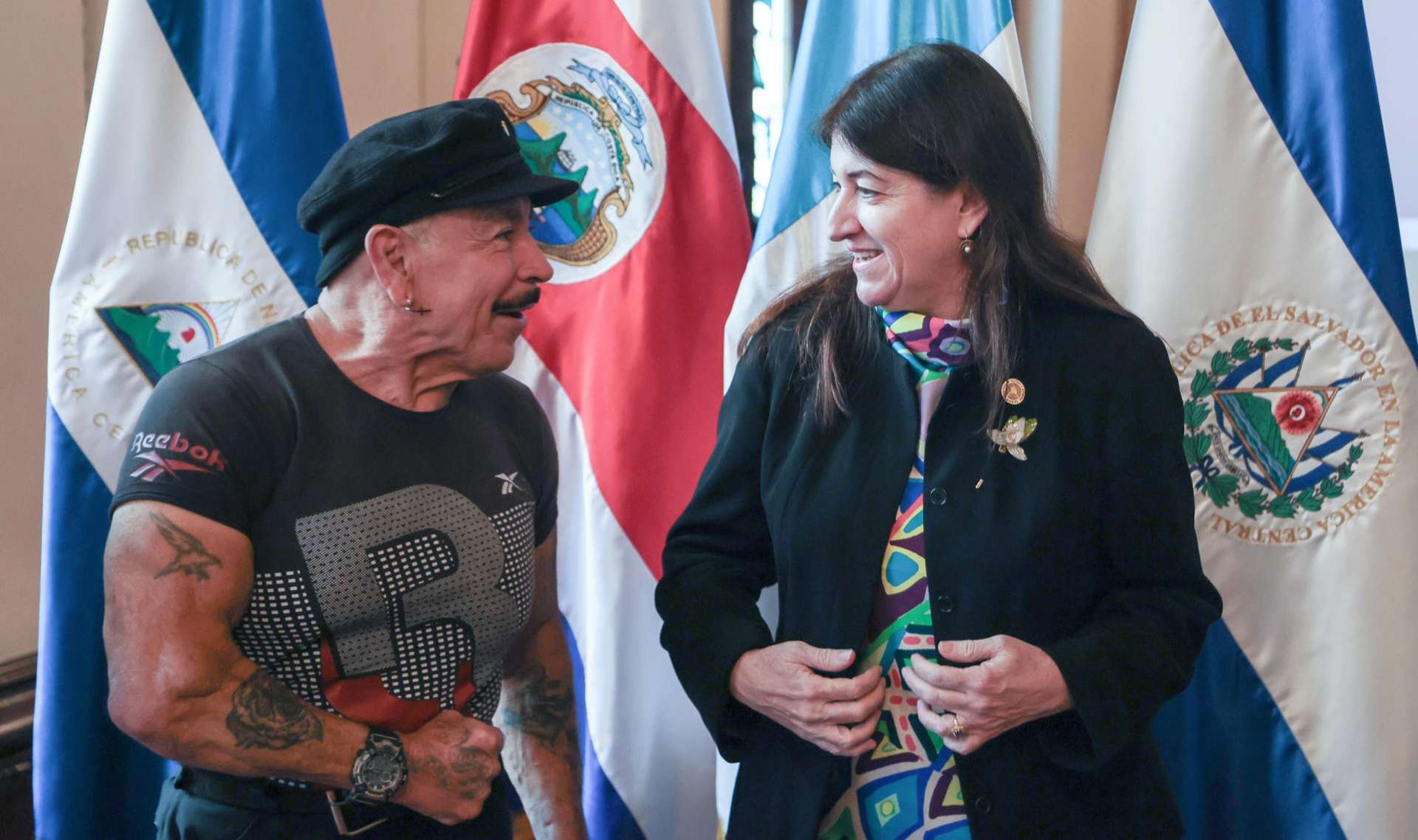 Rolando de León y Liwy Grazioso.