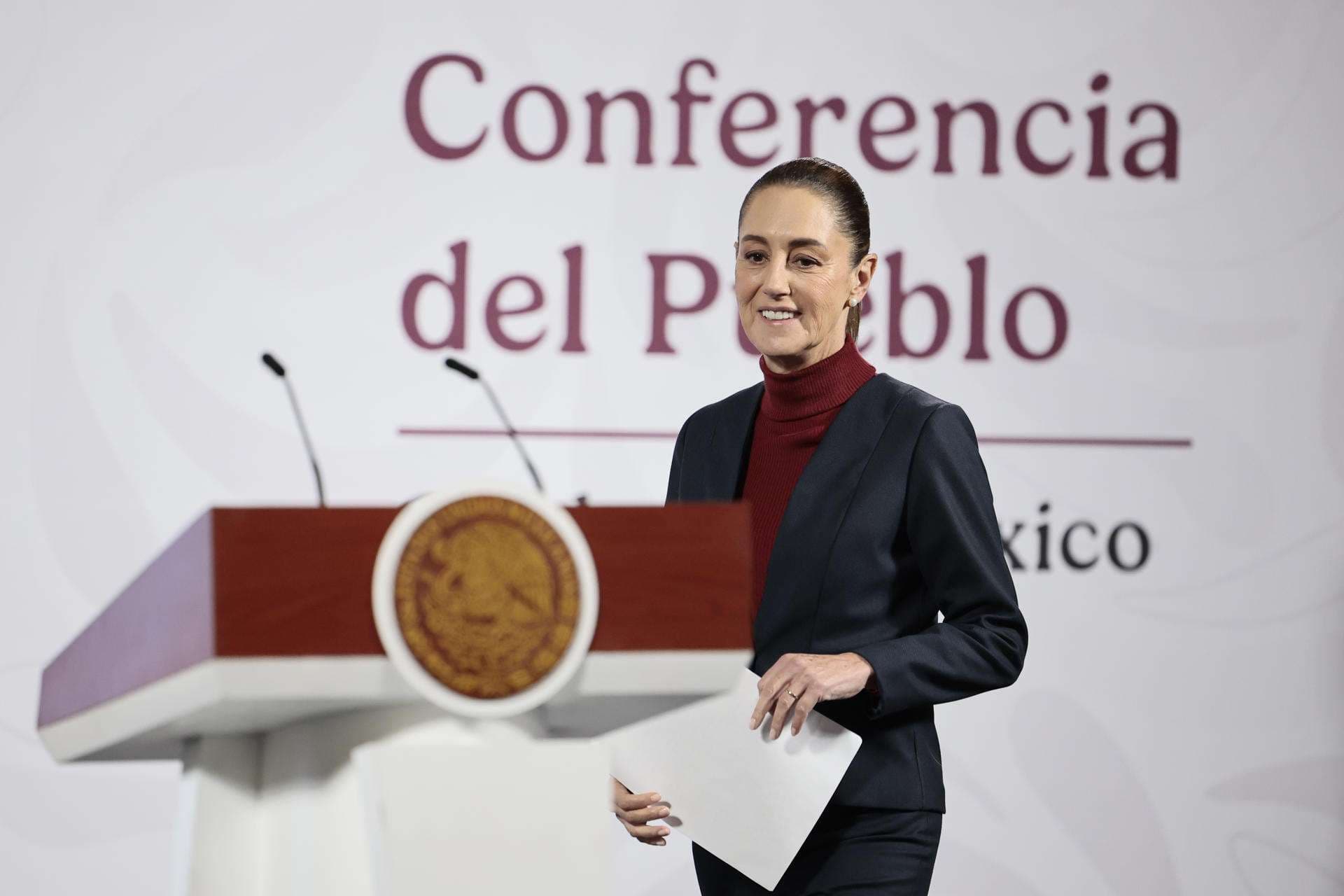 Sheinbaum subraya que "queda descartada" una intervención militar de EE.UU. en México