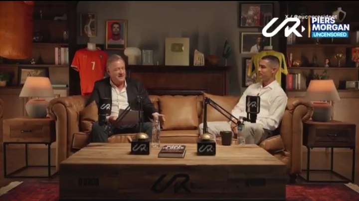 Piers Morgan y Cristiano Ronaldo