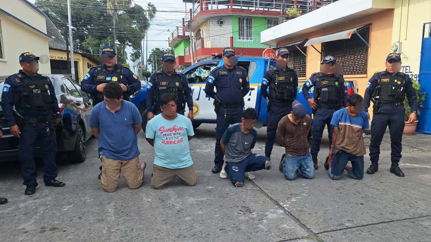 secuestradores detenidos.