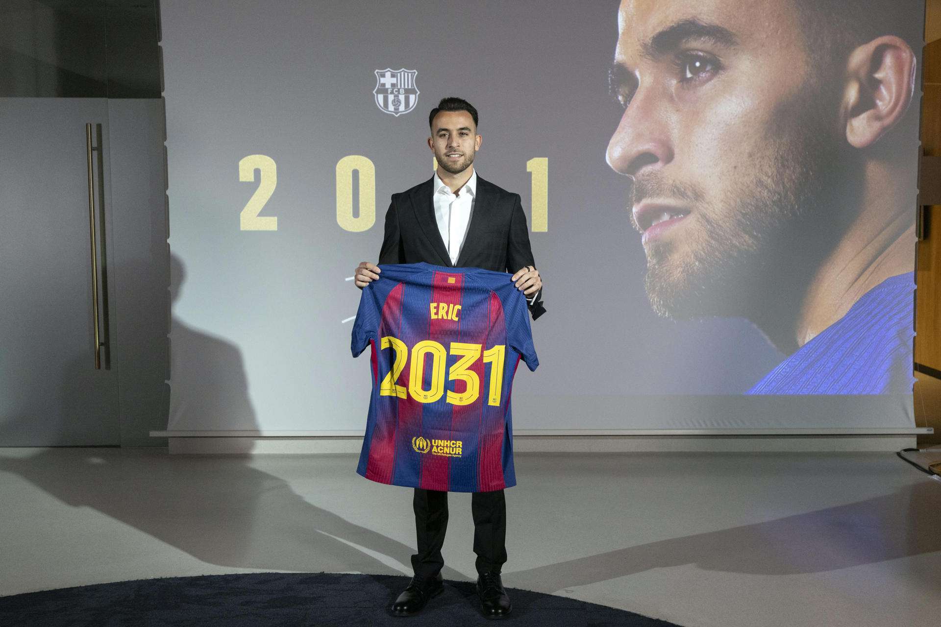 Eric García: "Ser capitán no es un objetivo, pero a mí me sale de forma natural"