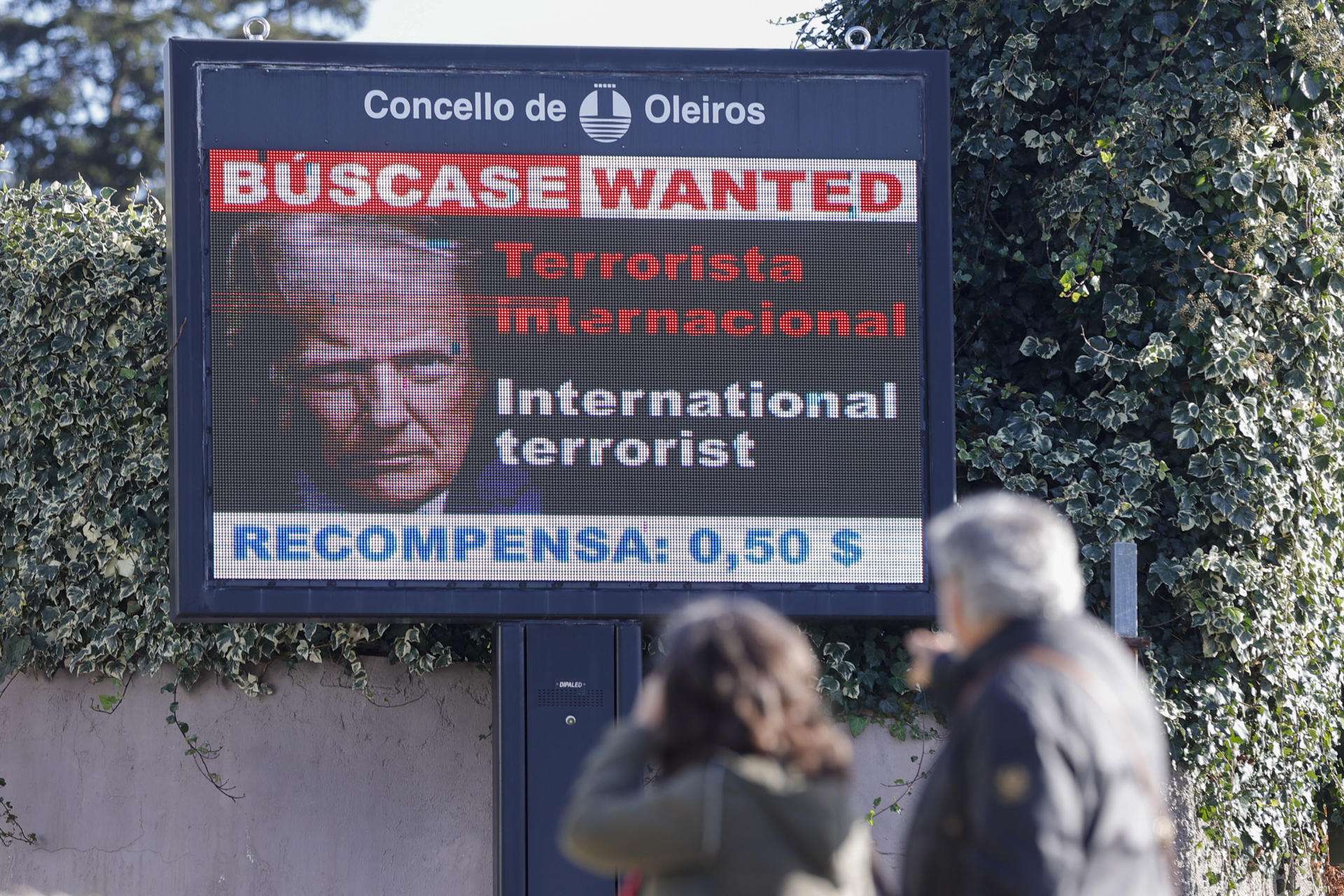 'Trump wanted': un pueblo de España ofrece recompensa de medio dólar por el mandatario