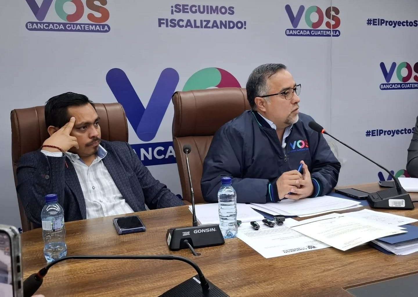 Bancada VOS califica de “miserable” el aumento al salario mínimo