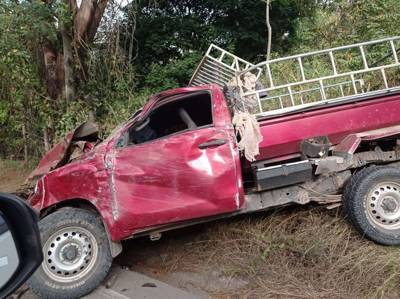 ÚLTIMA HORA | Vuelco de picop en Camotán deja varios fallecidos y heridos