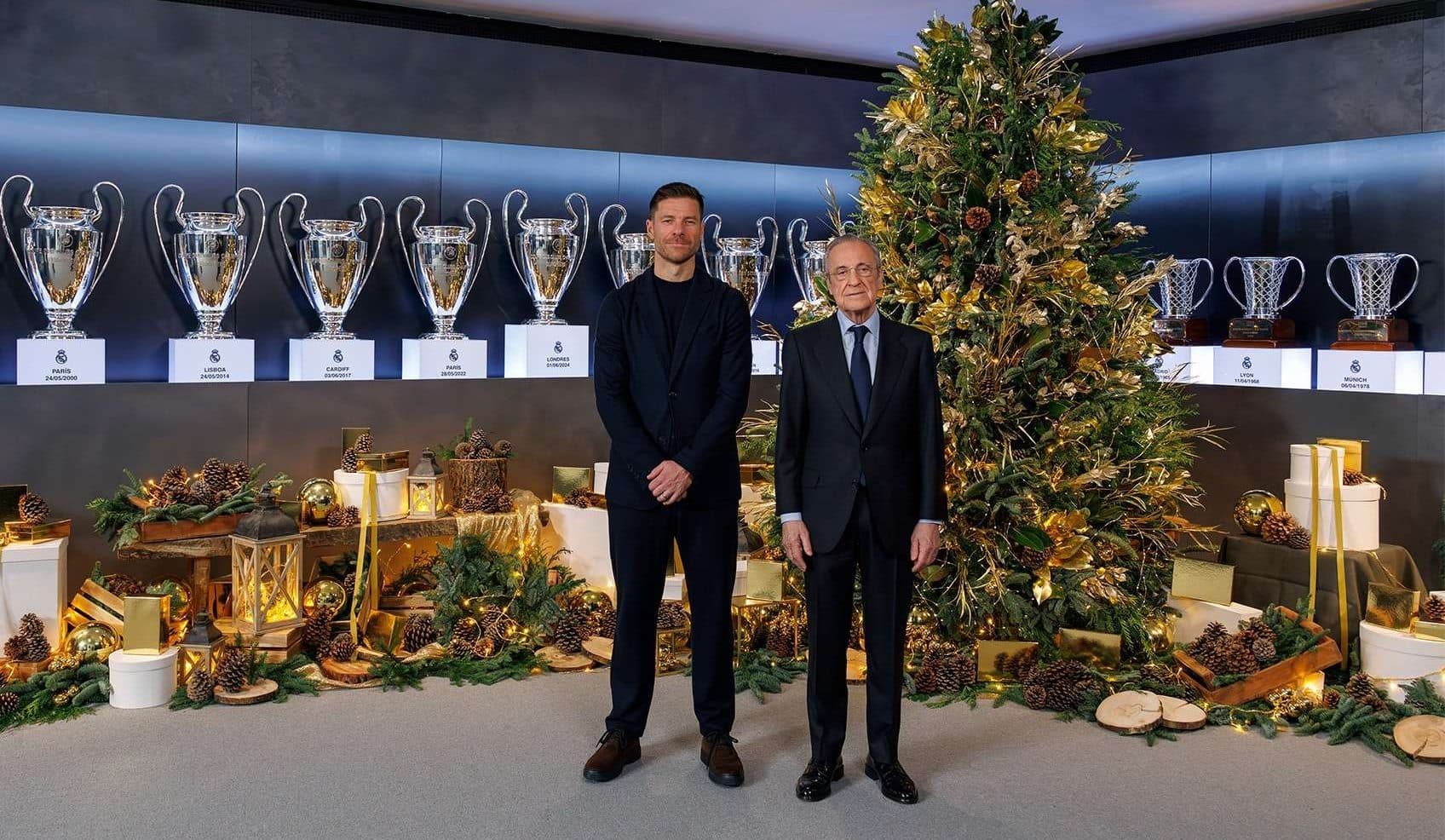 xabi alonso y florentino pérez.