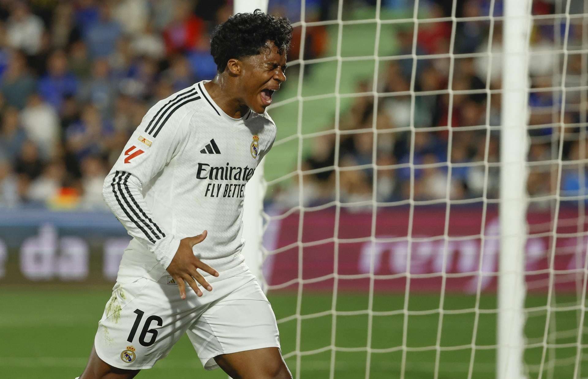 El delantero brasileño del Real Madrid, Endrick, en foto de archivo de Mariscal.