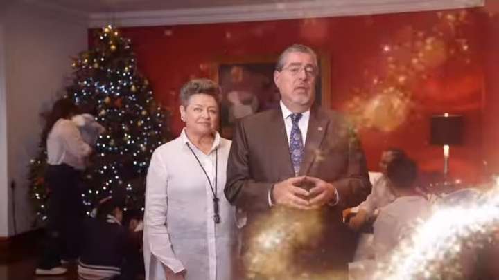 Presidente Arévalo invita a la unidad y la esperanza en Navidad