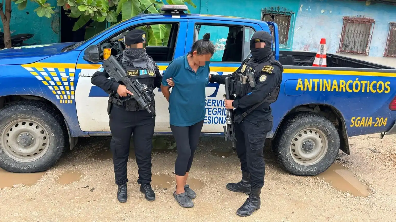 PNC realiza allanamientos y captura a siete personas vinculadas al tráfico de drogas