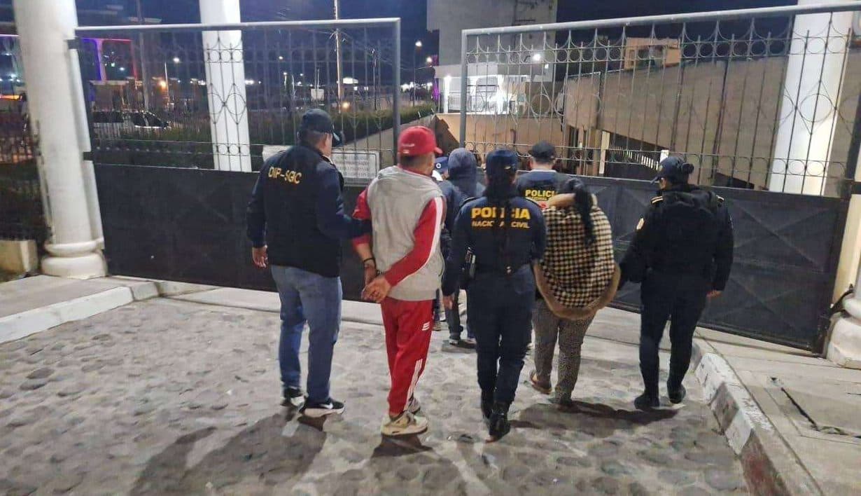 capturados en quetzaltenango.