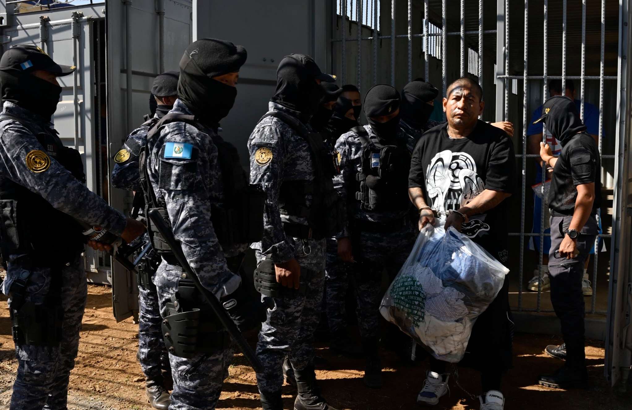 Líderes pandilleros.